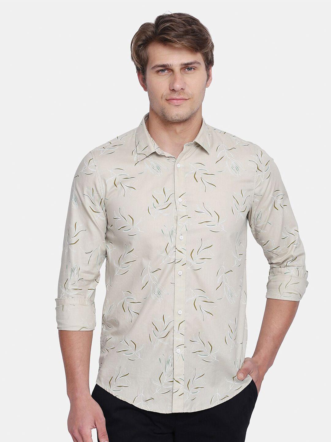 blackberrys-men-off-white-slim-fit-floral-printed-cotton-casual-shirt