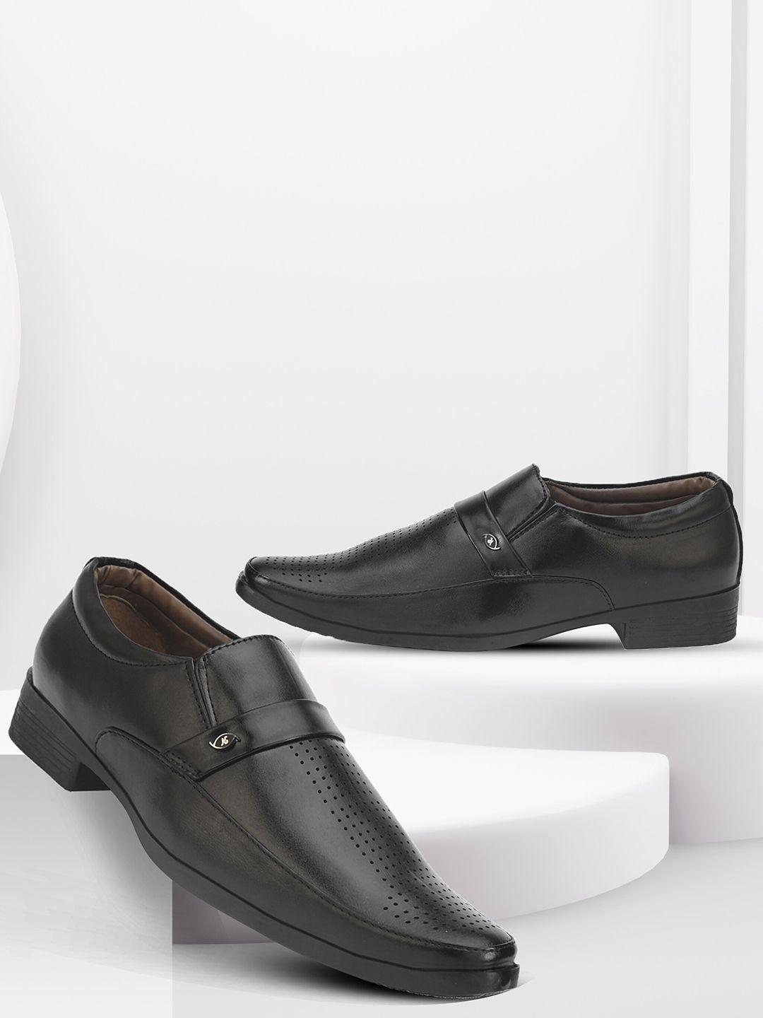 provogue-men-black-solid-slip-on-formal-shoes