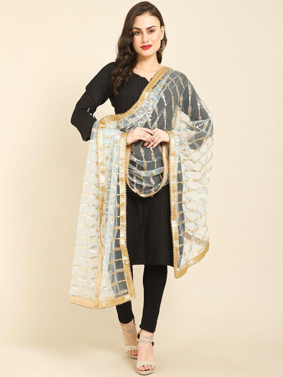 miaz-lifestyle-off-white-&-gold-toned-sequin-zari-work-embroidered-ombre-dupatta