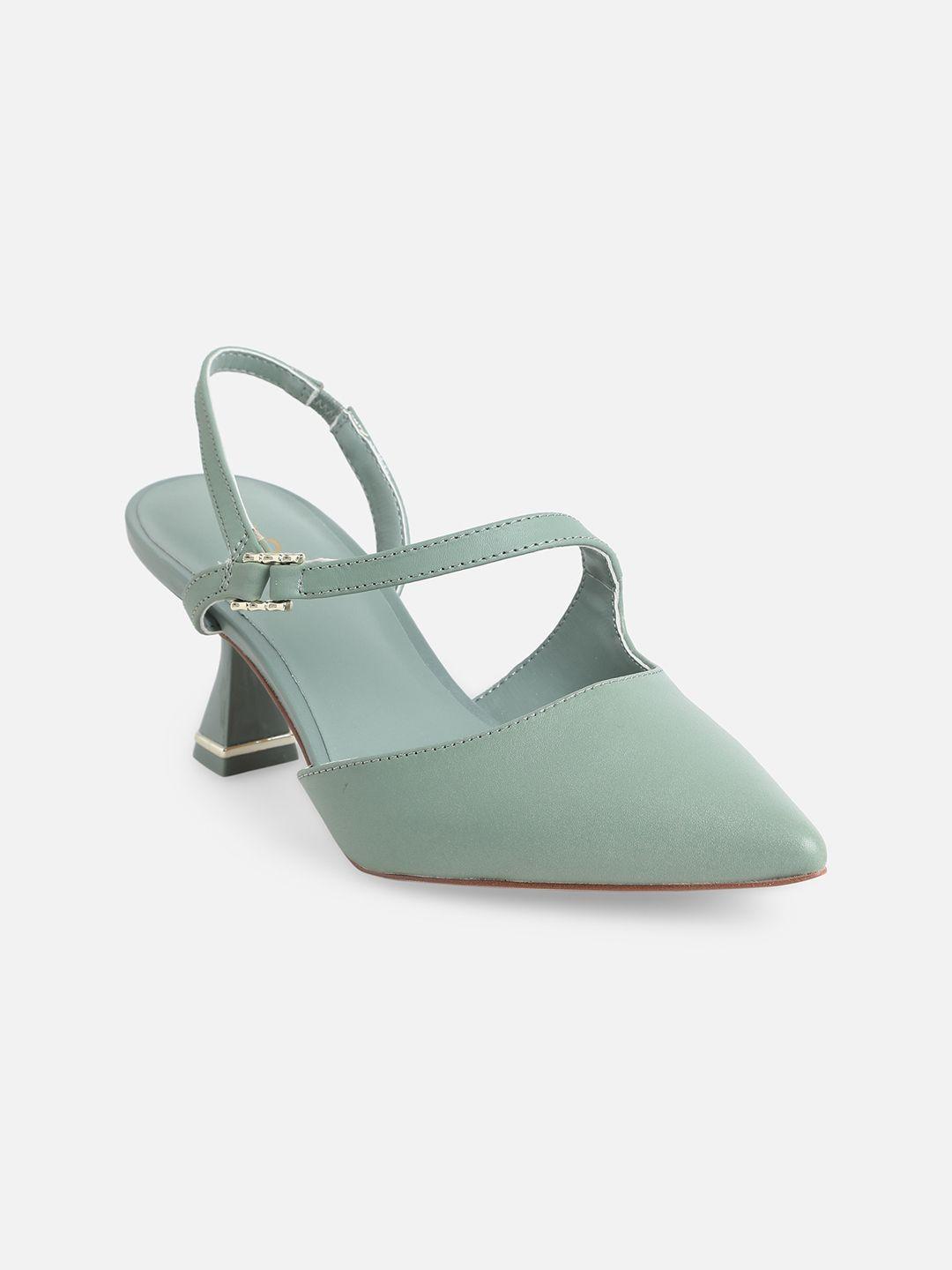 aldo-green-kitten-heels