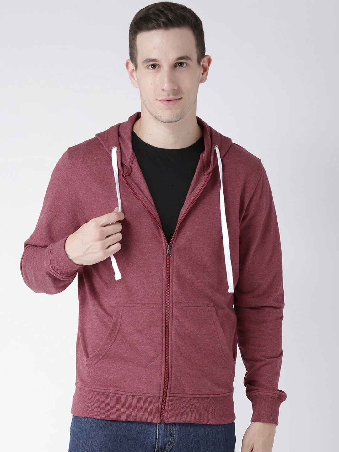 club-york-men-burgundy-solid-hooded-sweatshirt