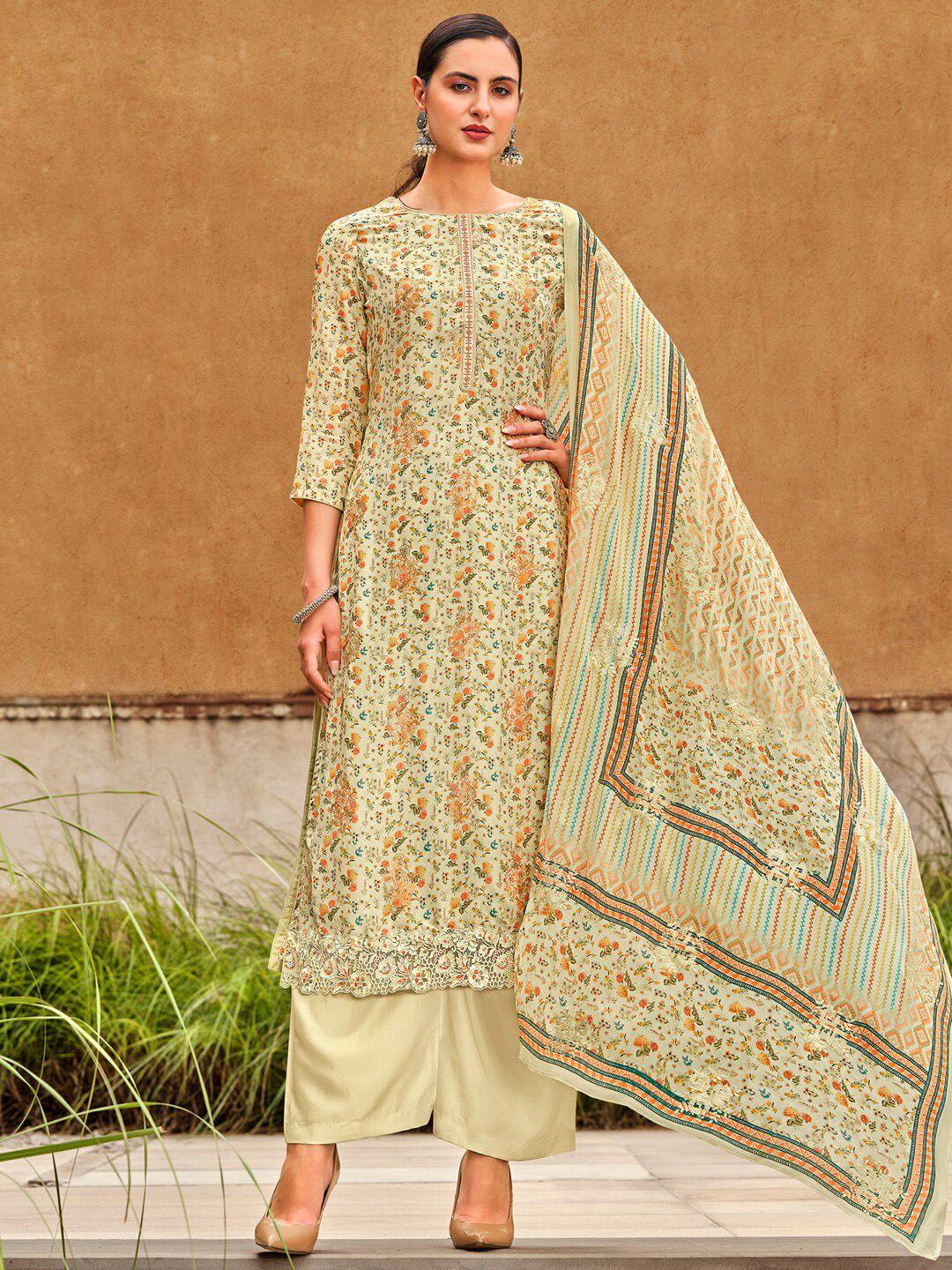 stylee-lifestyle-cream-coloured-&-orange-printed-pure-silk-unstitched-dress-material