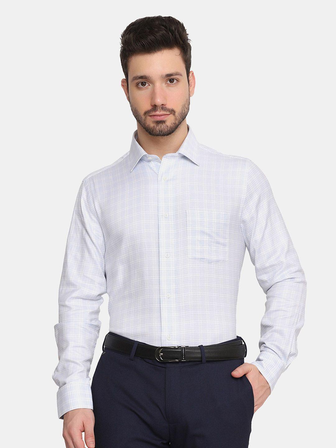 blackberrys-men-white-slim-fit-grid-tattersall-checks-cotton-formal-shirt