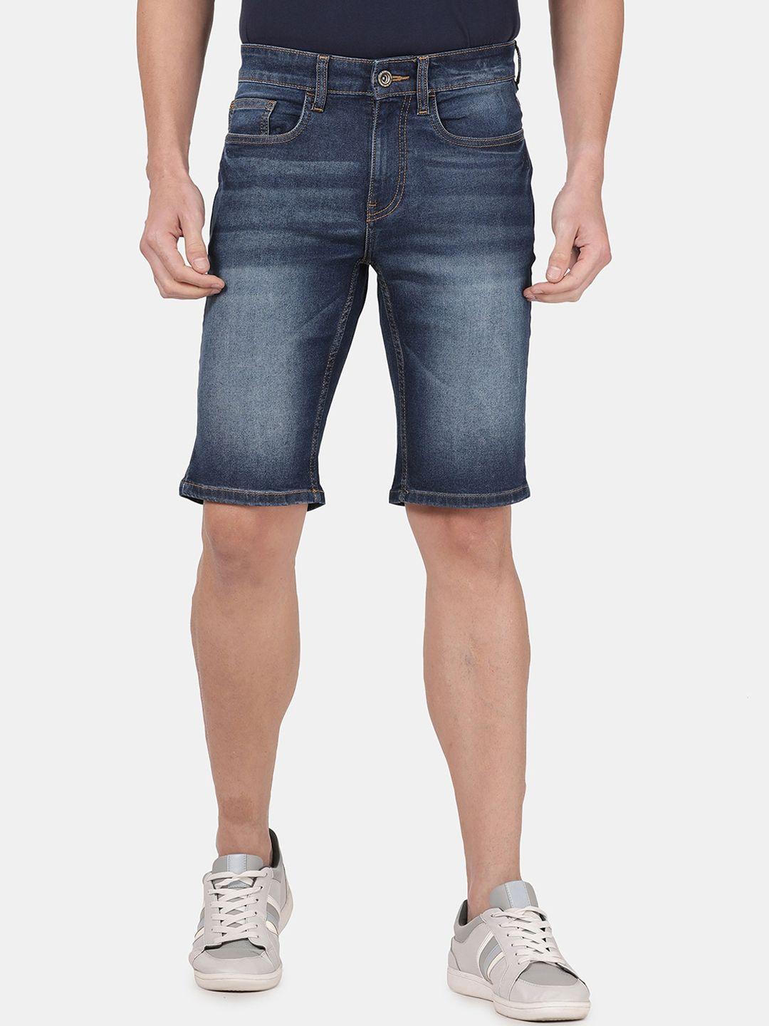 llak-jeans-men-washed-slim-fit-denim-shorts