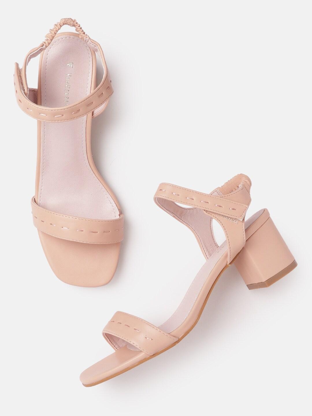 van-heusen-woman-peach-coloured-pu-block-sandals