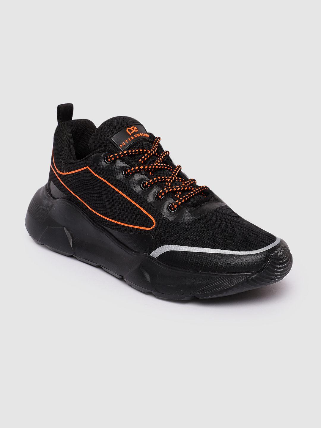 peter-england-men-black-woven-design-sneakers