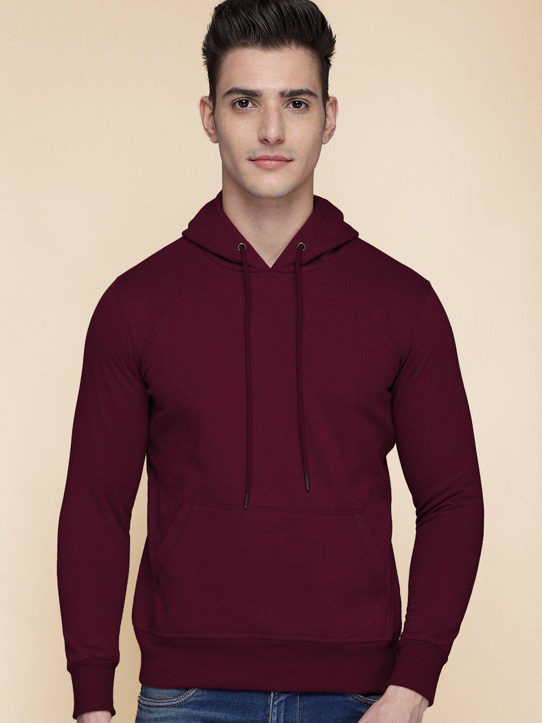 free-authority-men-maroon-hooded-sweatshirt
