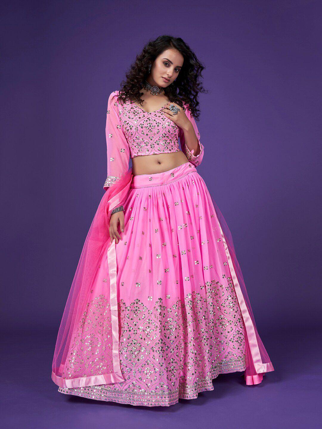 shopgarb-pink-sequins-embroidered-diwali-special-georgette-lehenga-choli