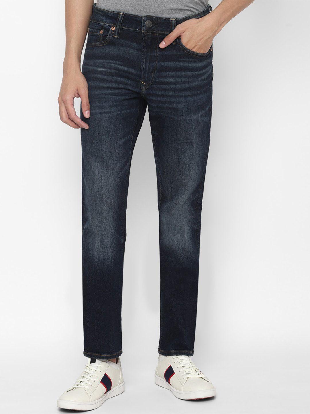 american-eagle-outfitters-men-blue-skinny-fit-low-distress-light-fade-jeans