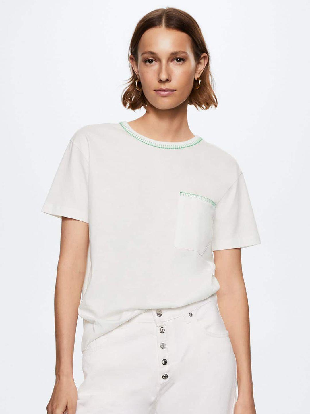 mango-women-white-solid-pure-cotton-sustainable-t-shirt
