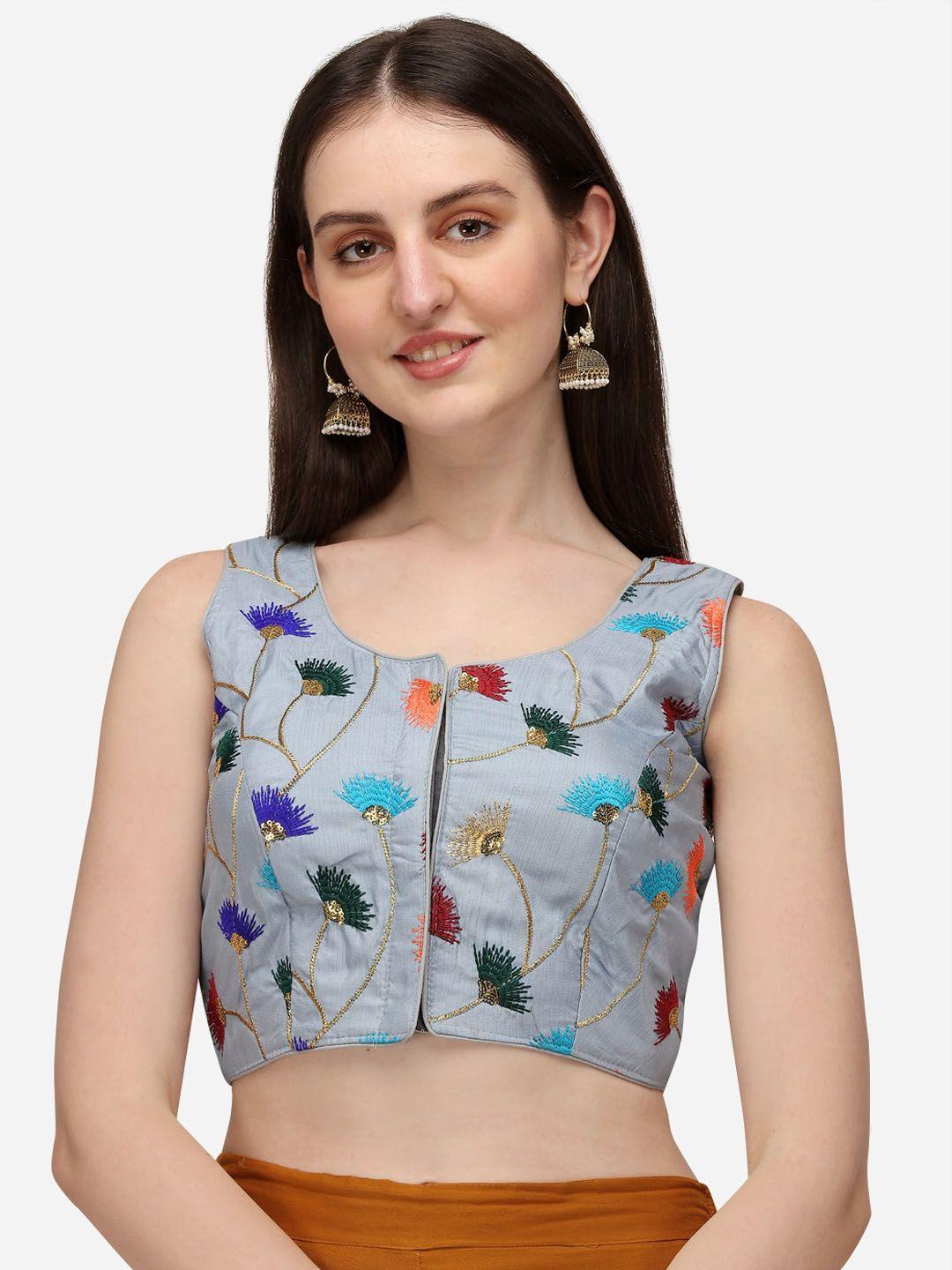 amrutam-fab-blue--embroidered-&-sequinned-silk-saree-blouse