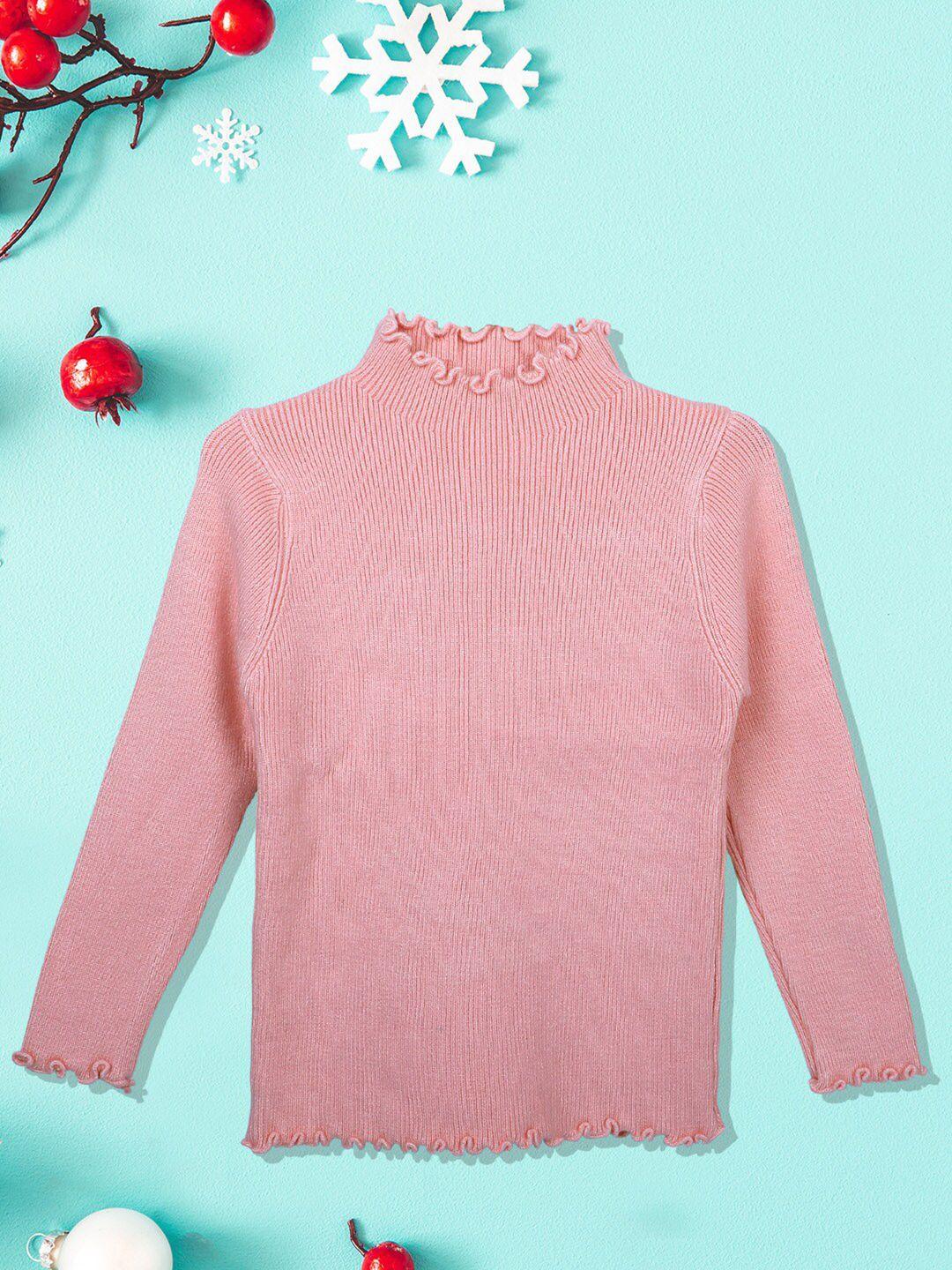 baby-moo-unisex-kids-pink-ribbed-pullover