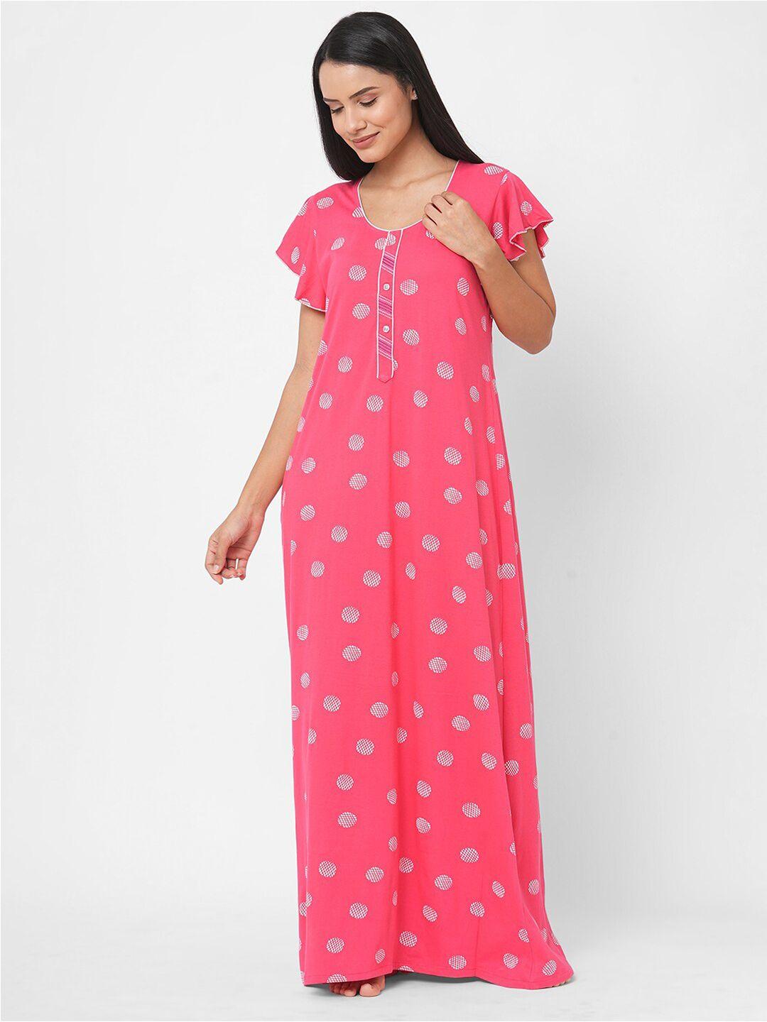 sweet-dreams-pink-printed-maxi-nightdress
