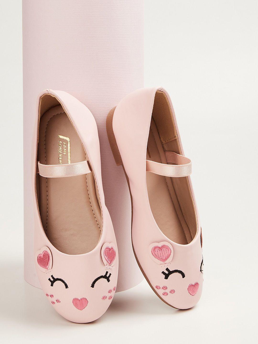 fame-forever-by-lifestyle-girls-pink-printed-slip-on-shoes