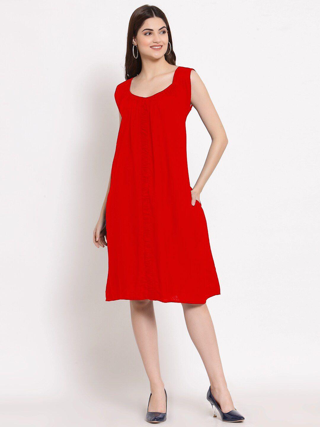 patrorna-women-red-nightdress