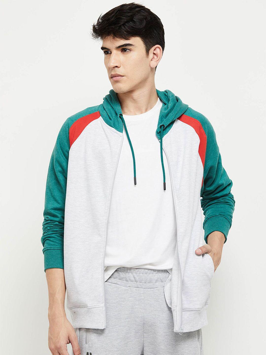 max-men-green-hooded-sweatshirt