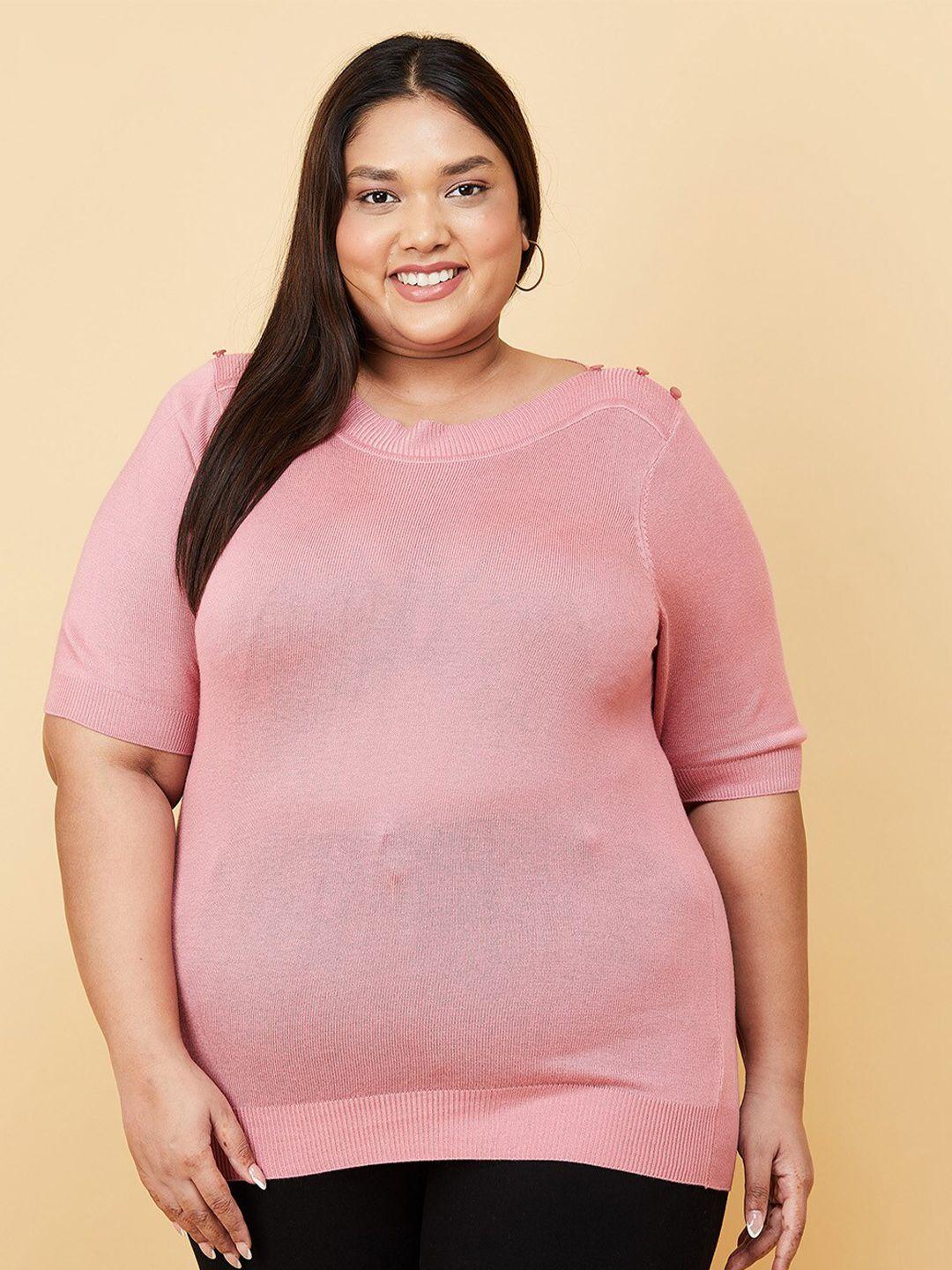 max-women-plus-size-solid-top