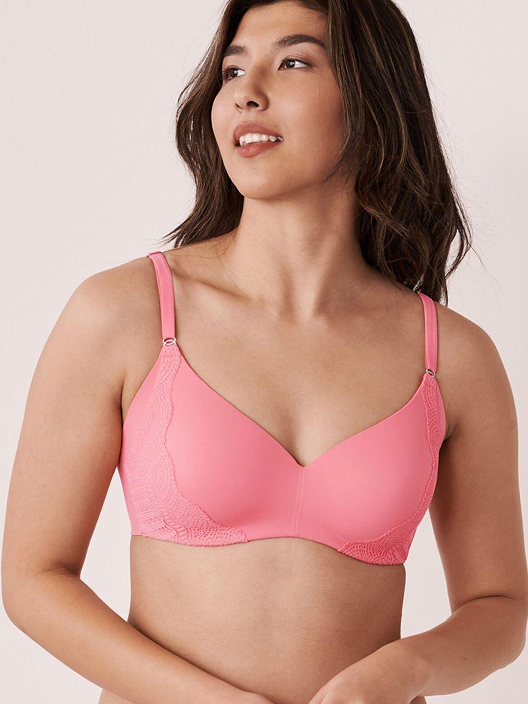 la-vie-en-rose-pink-lightly-padded-bra