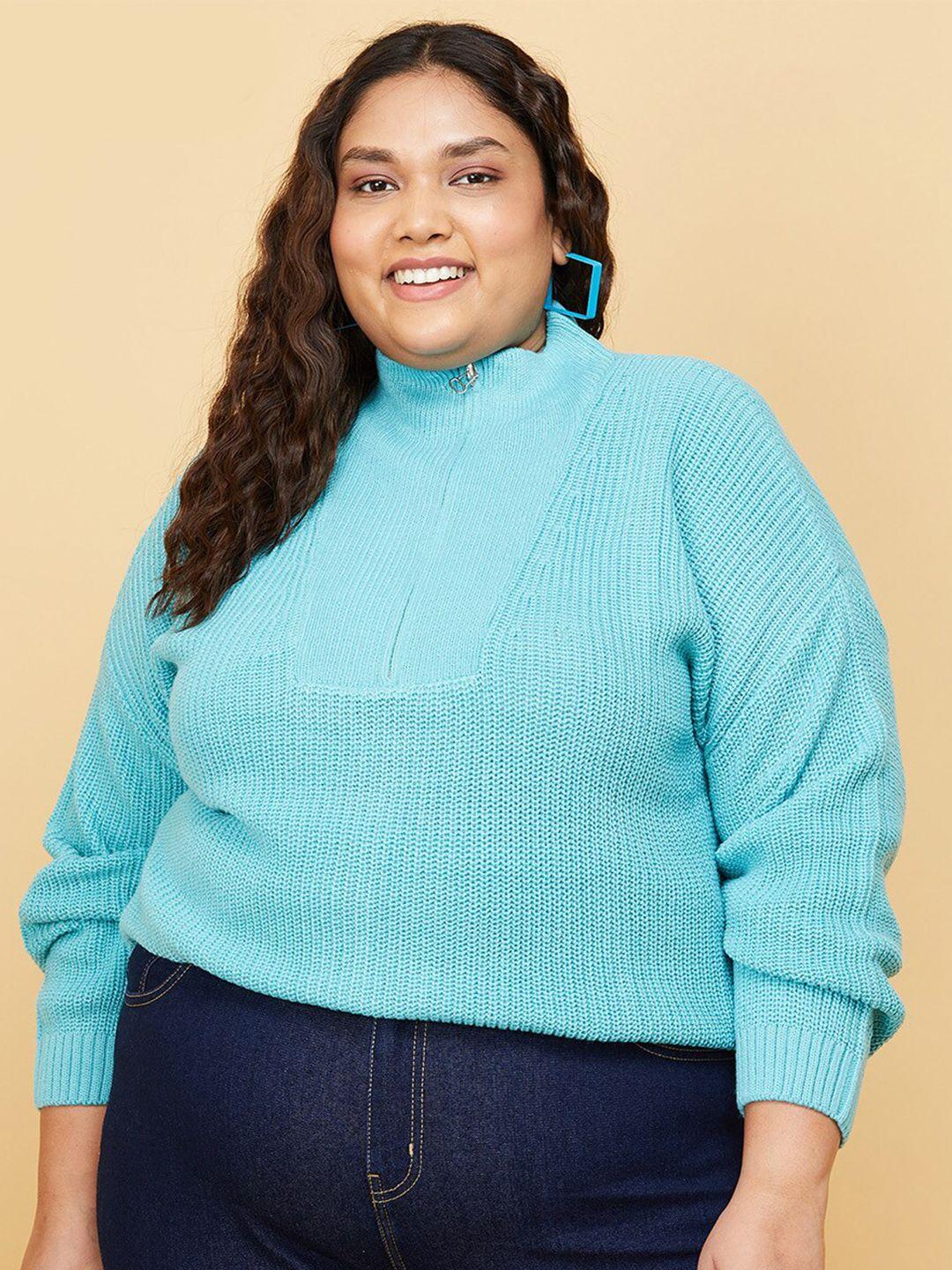 max-women-plus-size-solid-pullover