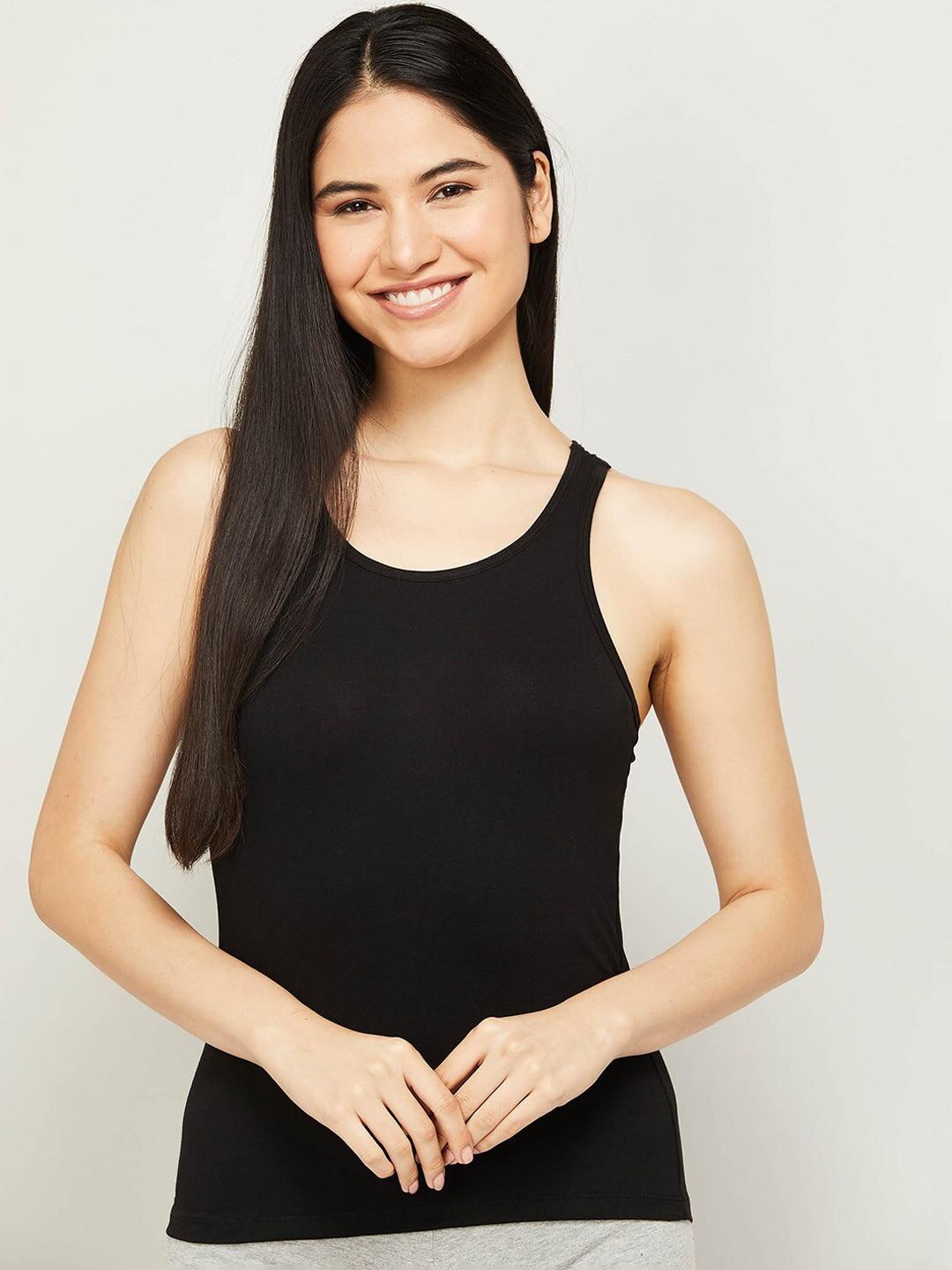 ginger-by-lifestyle-women-black-solid-cotton-camisole