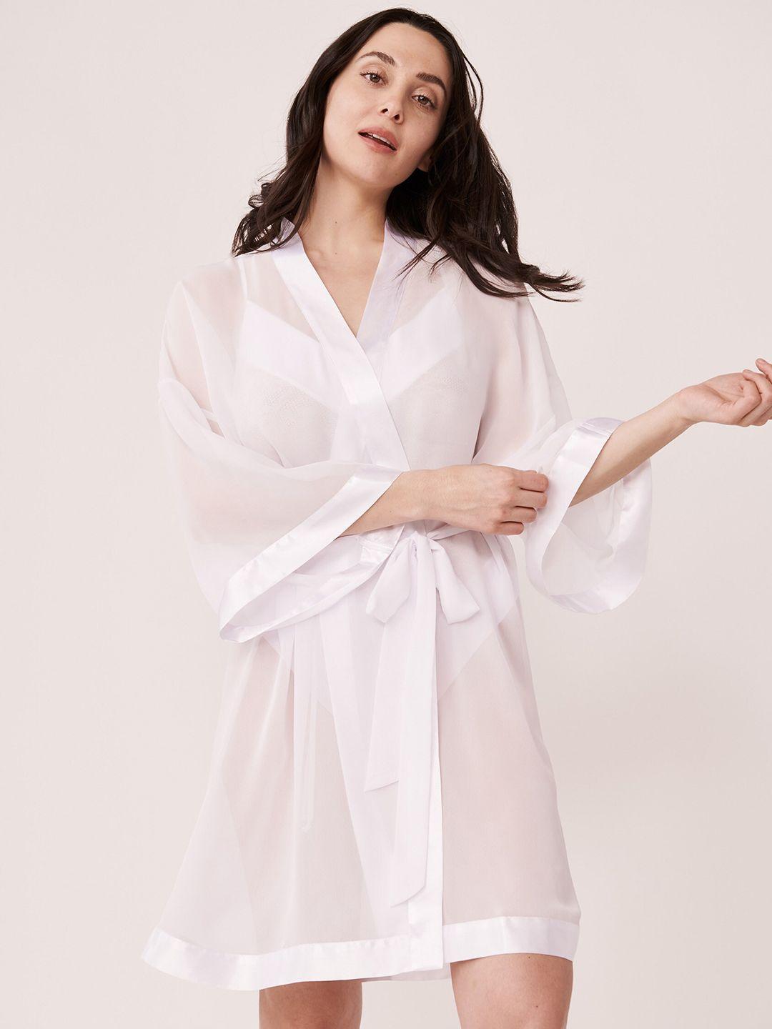 la-vie-en-rose-women-white-solid-bath-robe