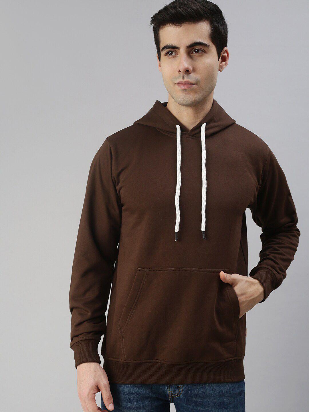 veirdo-men-brown-hooded-sweatshirt
