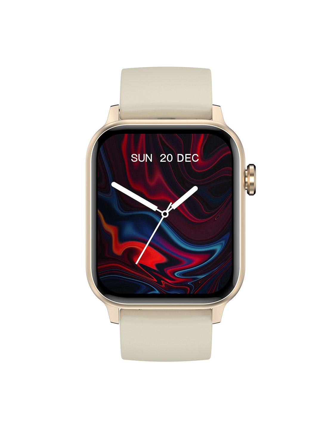carlton-london-beige-max-series-smartwatch