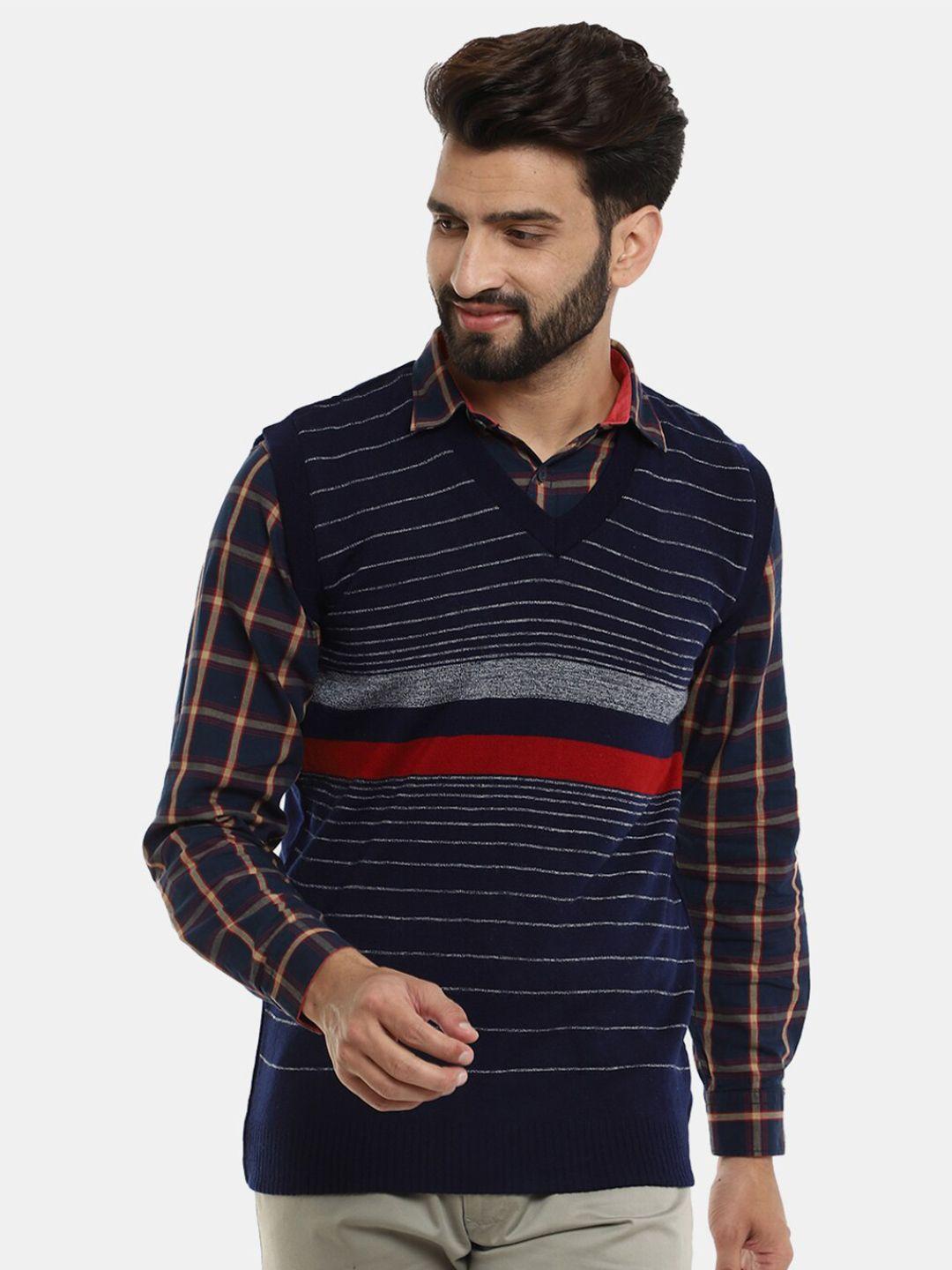 v-mart-men-navy-blue-striped-cotton-sweater-vest