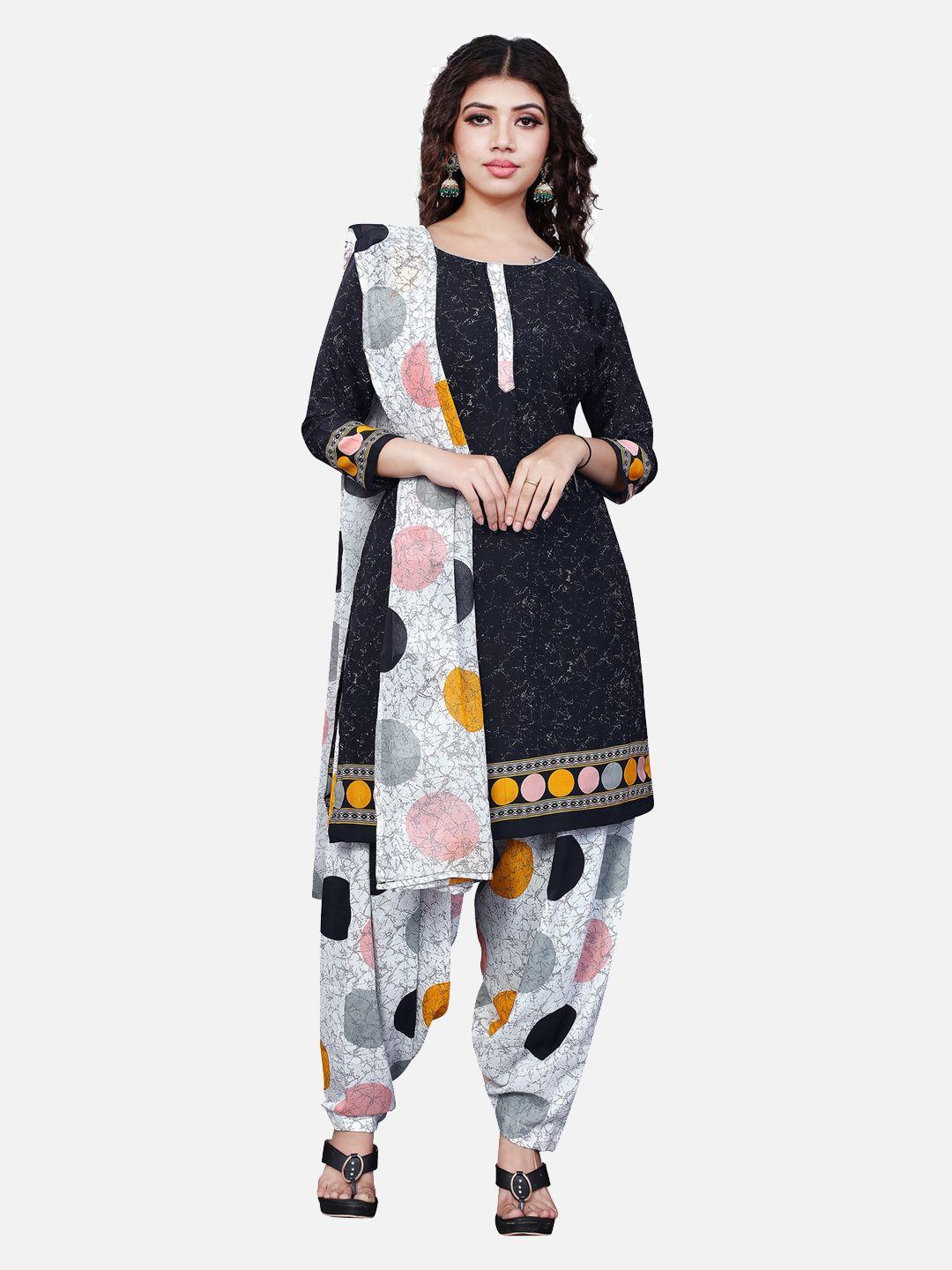 salwar-studio-women-black-&-white-printed-unstitched-dress-material