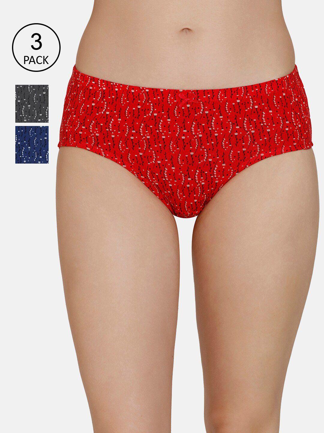 amante-women-pack-of-3-printed-full-coverage-mid-rise-seamed-hipster-briefs