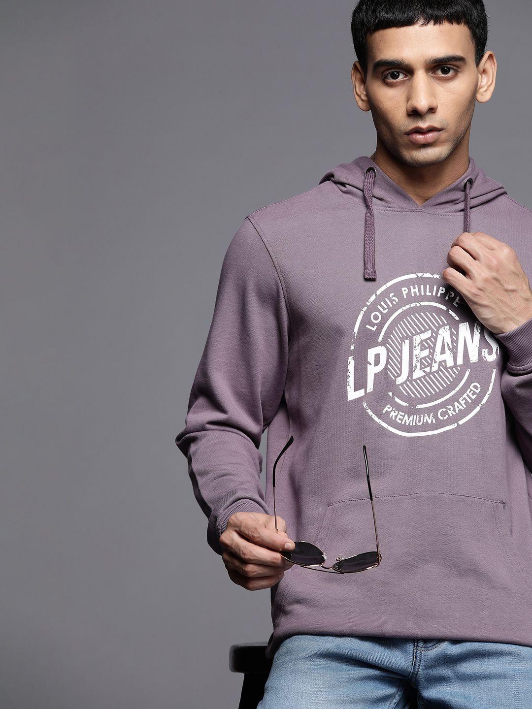 louis-philippe-jeans-men-lilac-&-white-printed-pure-cotton-hooded-sweatshirt