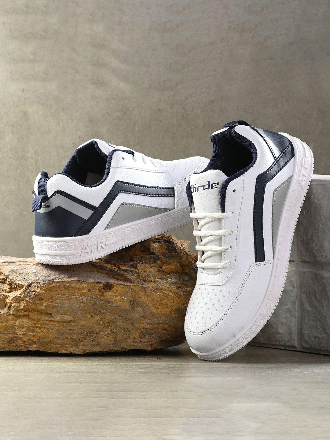 birde-men-white-&-blue-textured-sneakers