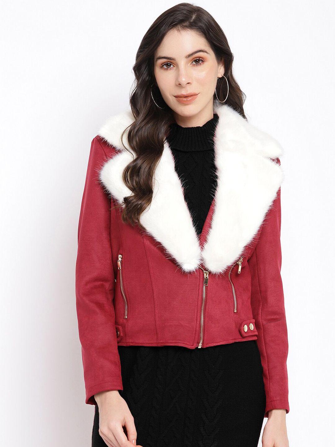 latin-quarters-women-maroon-leather-crop-biker-jacket