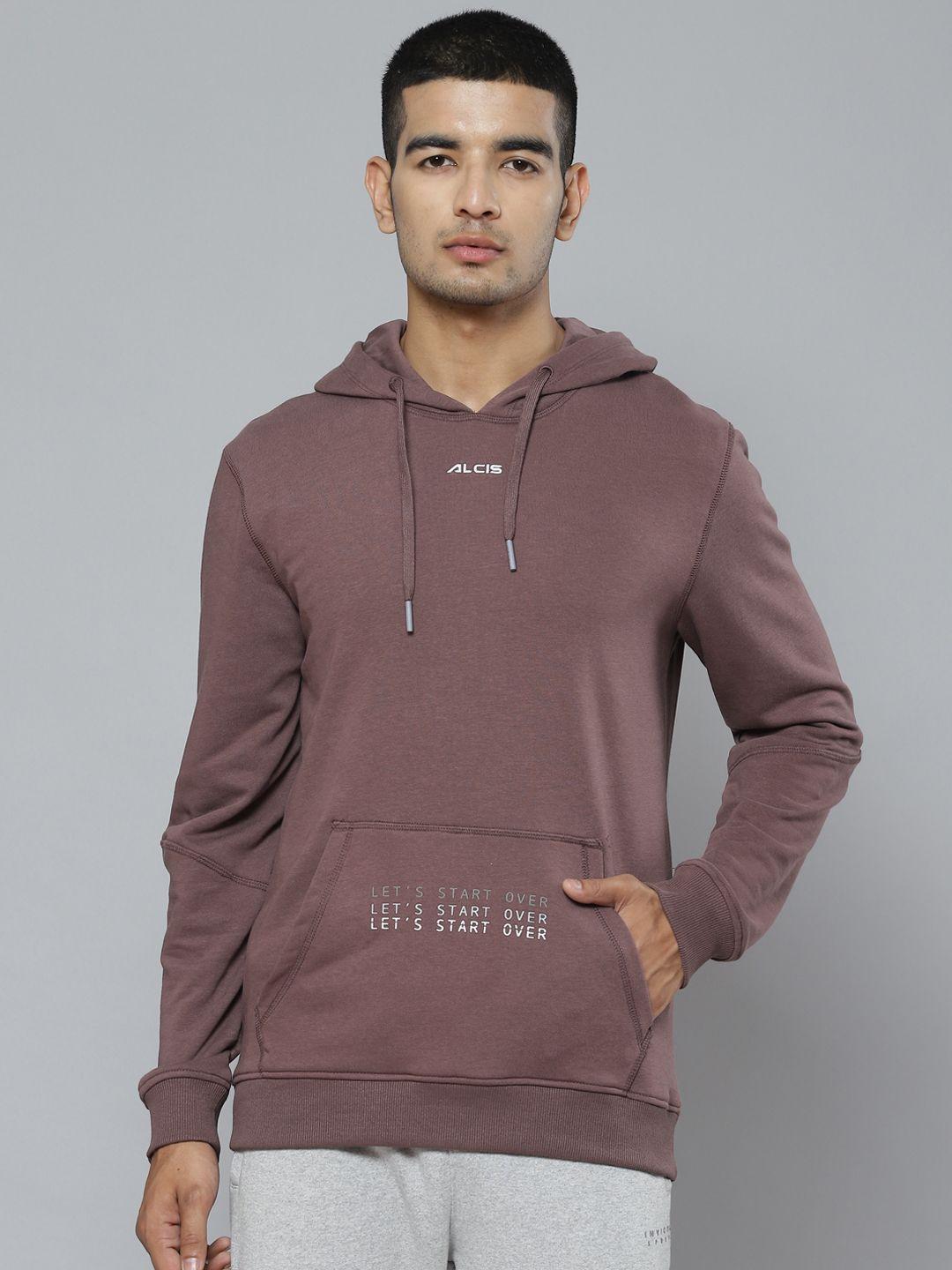 alcis-men-brown-printed-sweatshirt