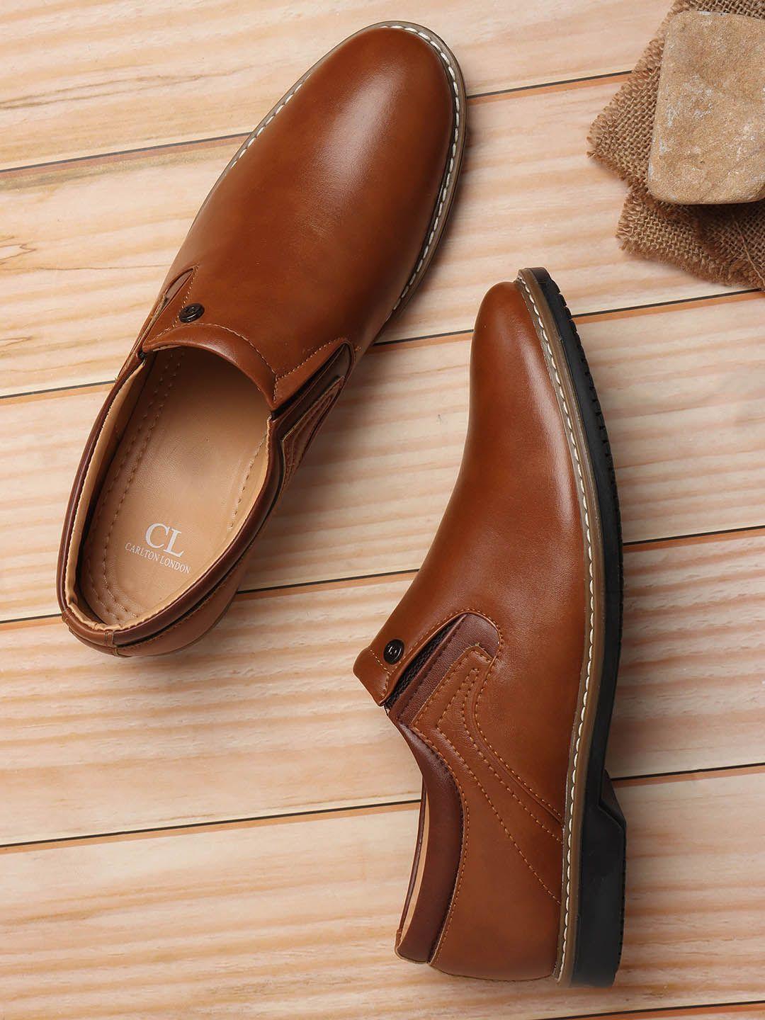 carlton-london-men-tan-formal-shoes