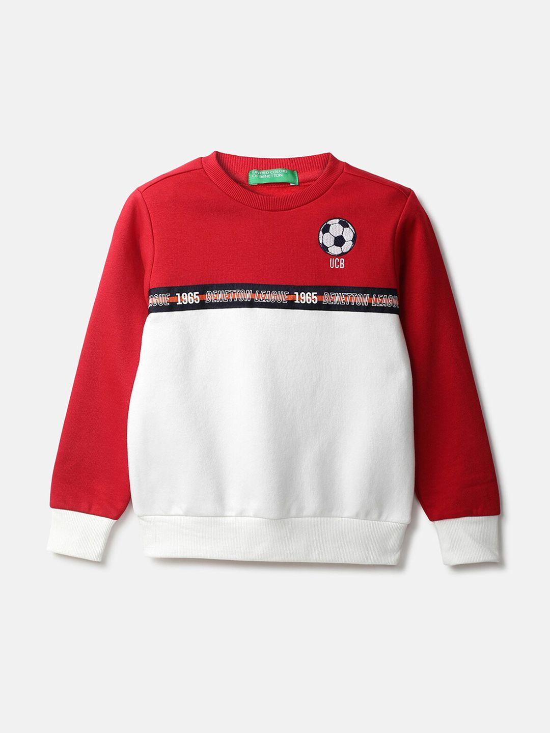 united-colors-of-benetton-boys-red-&-white-colourblocked-cotton-sweatshirt