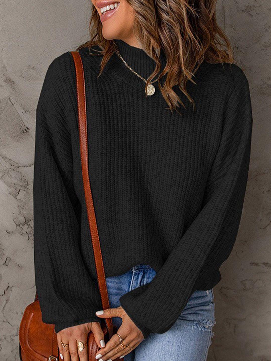 stylecast-women-black-pullover-sweater