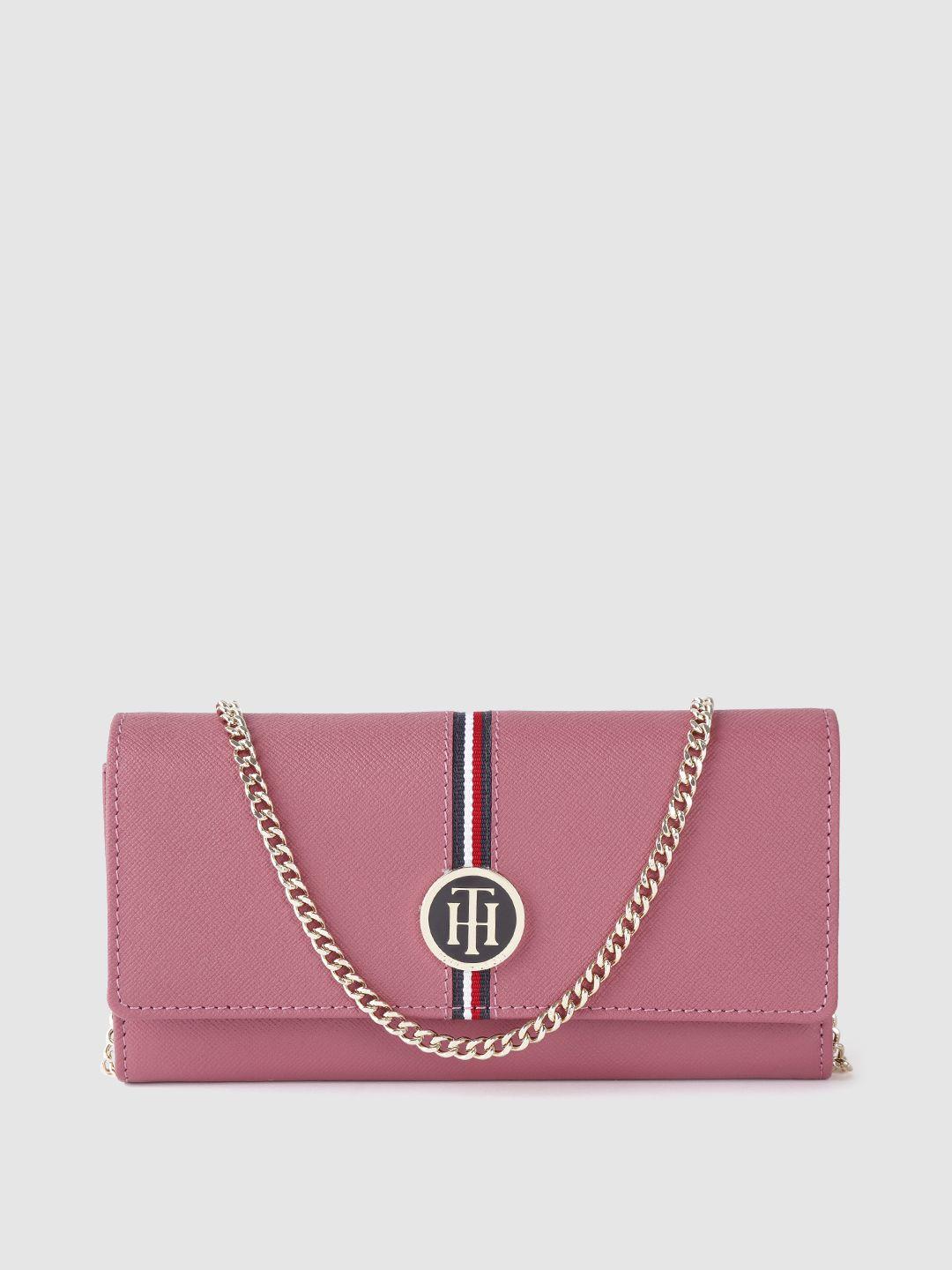 tommy-hilfiger-women-pink-textured-leather-two-fold-wallet