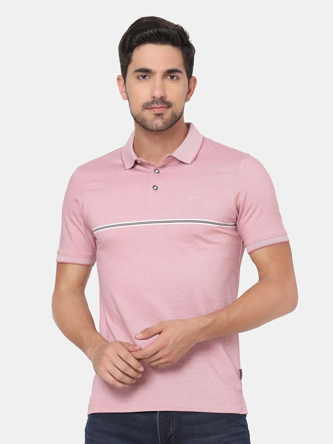 blackberrys-men-pink-pure-cotton-polo-collar-slim-fit-t-shirt