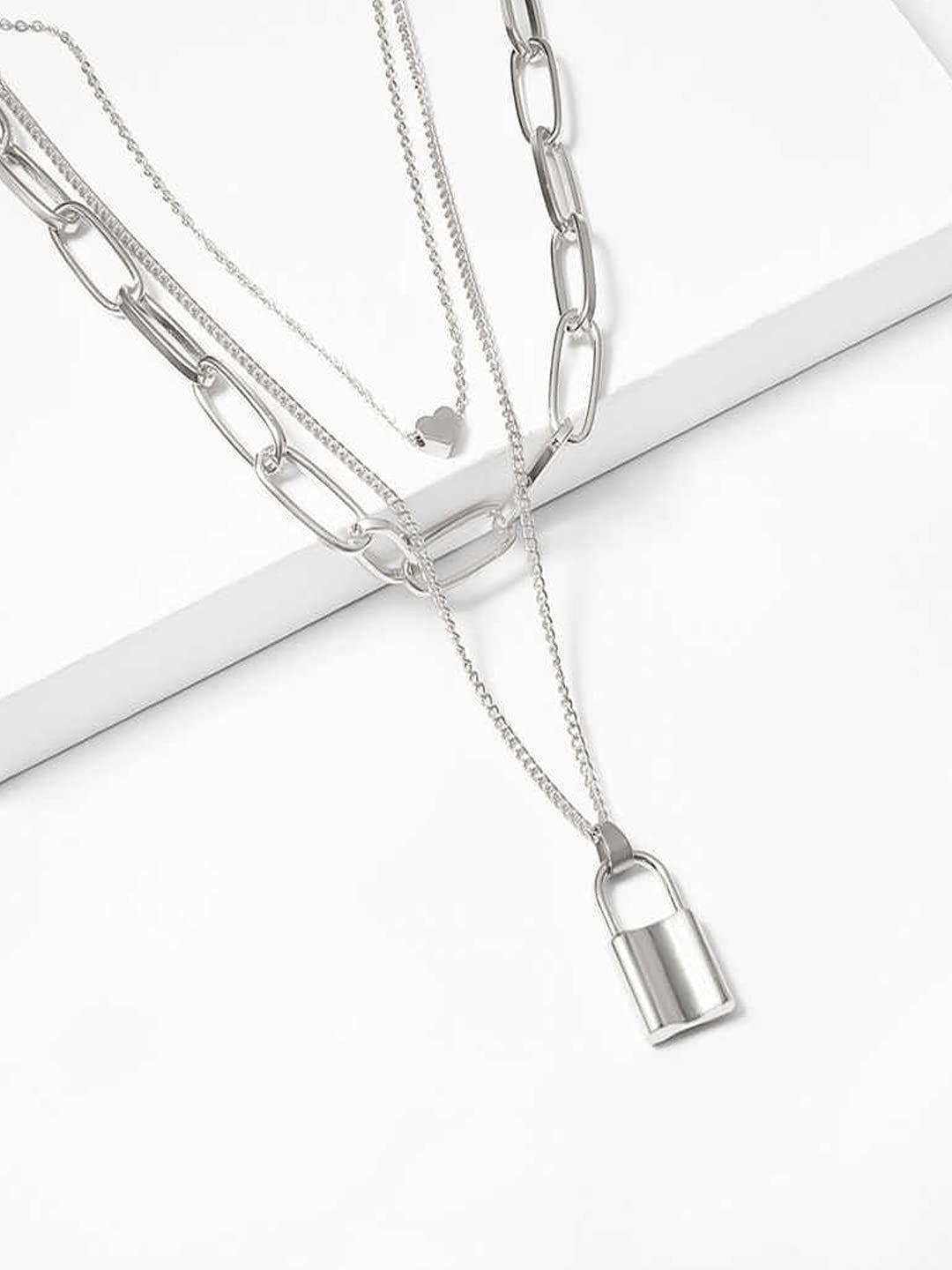 krelin-silver-toned-layered-chain