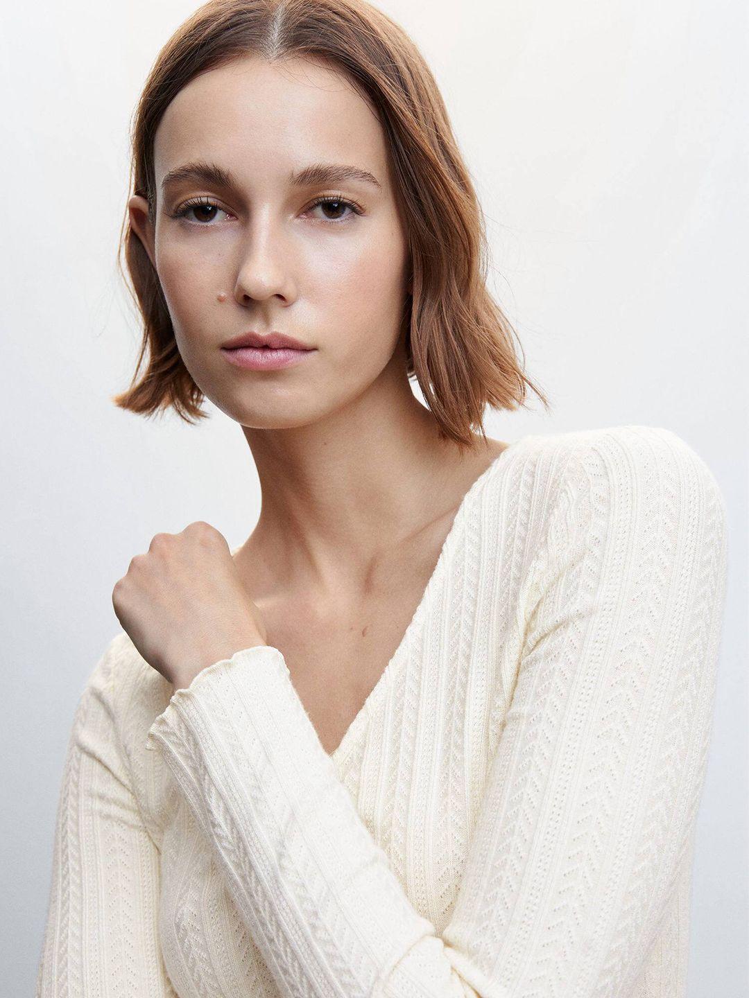 mango-cream-coloured-cable-knit-sustainable-top