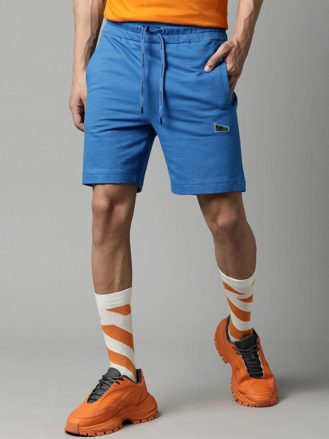 breakbounce-men-blue-cotton-shorts
