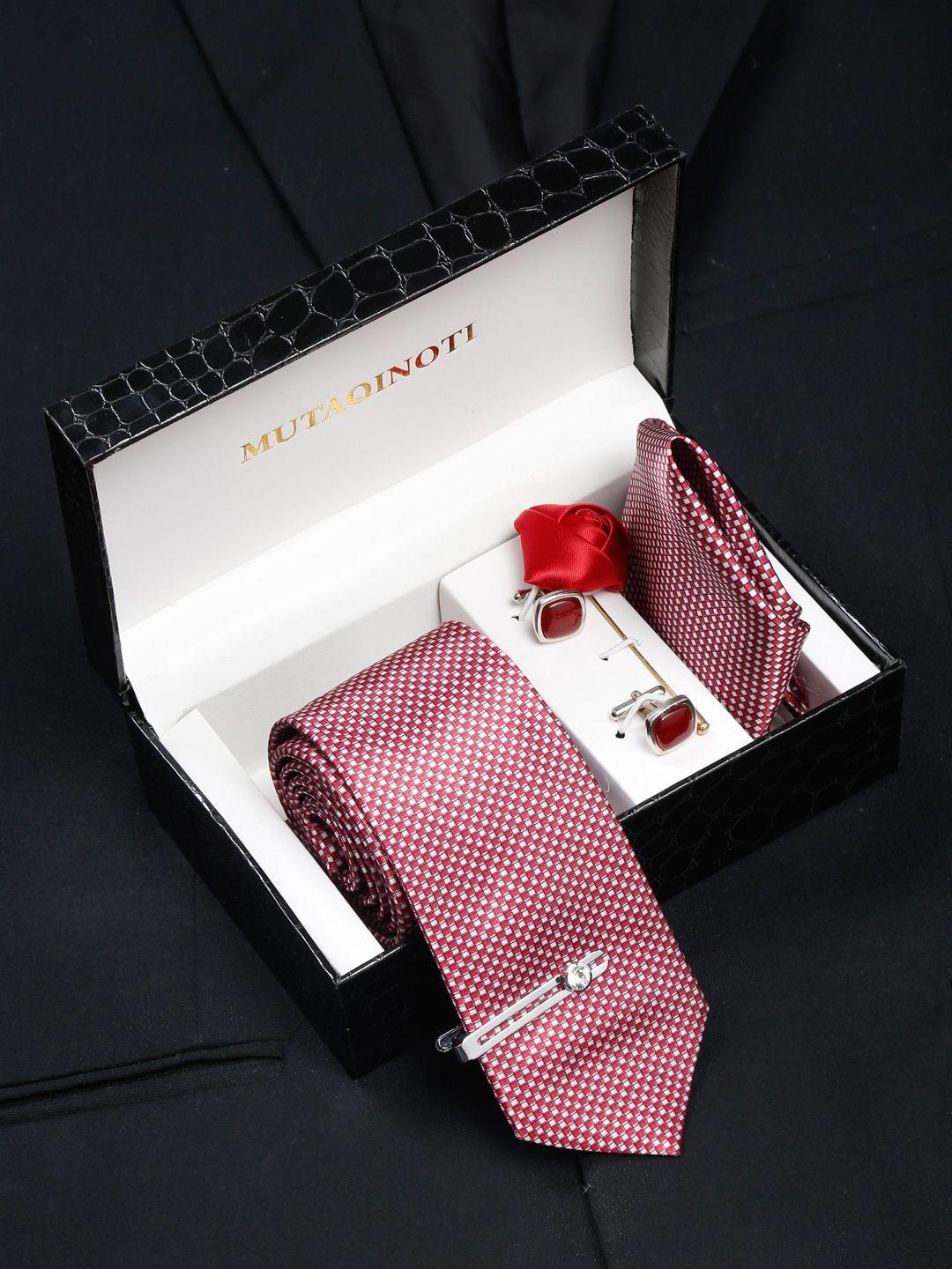mutaqinoti-men-red-accessory-gift-set
