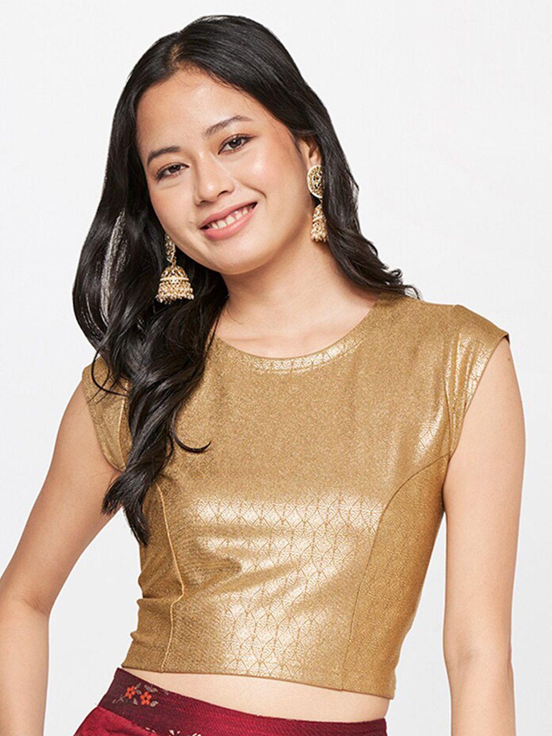 global-desi-women-gold-ethnic-motifs-top