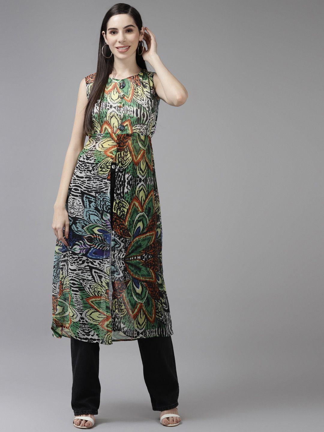 aarika-women-multicoloured-printed-georgette-longline-top