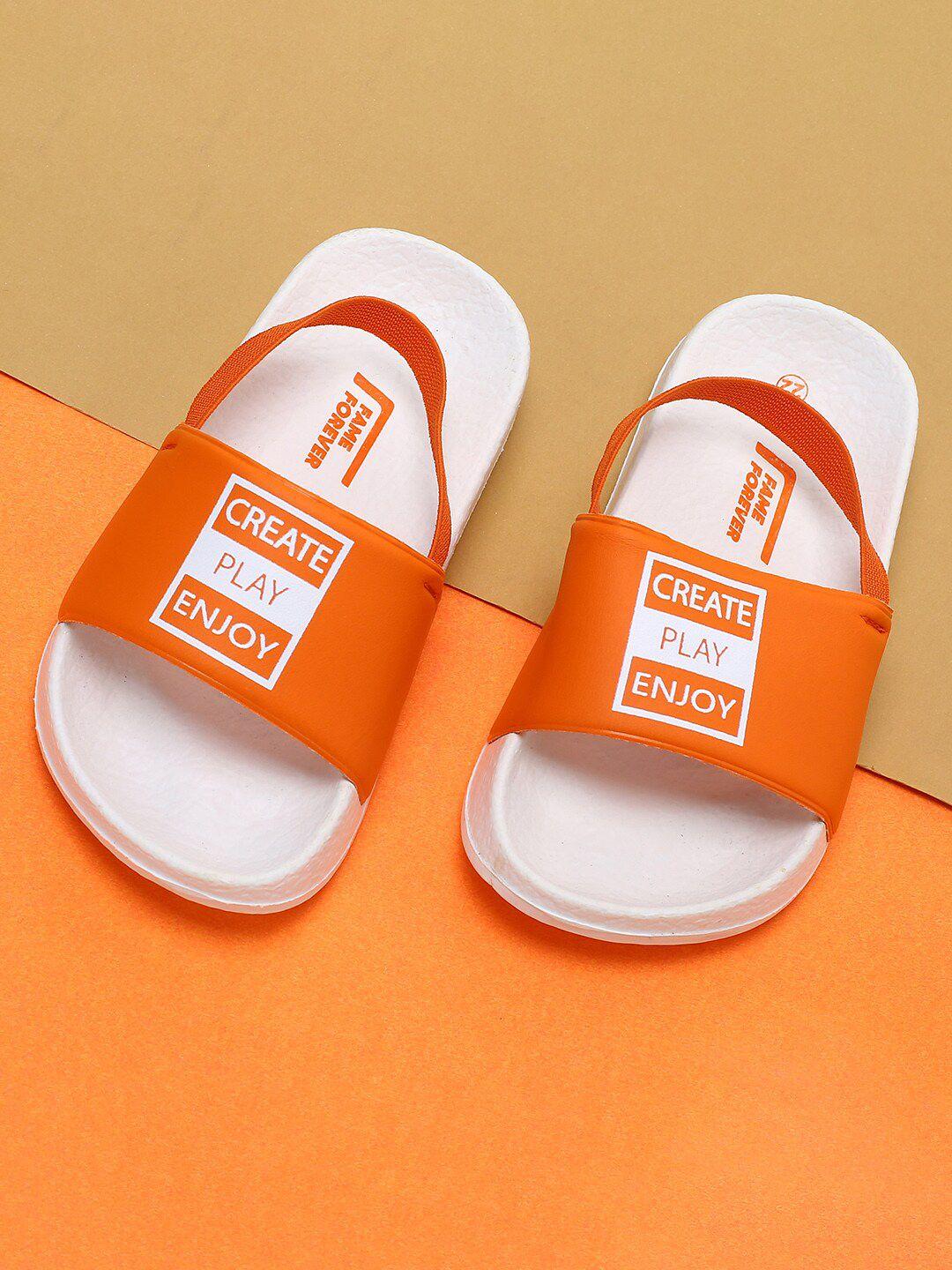 fame-forever-by-lifestyle-boys-orange-&-white-printed-sliders