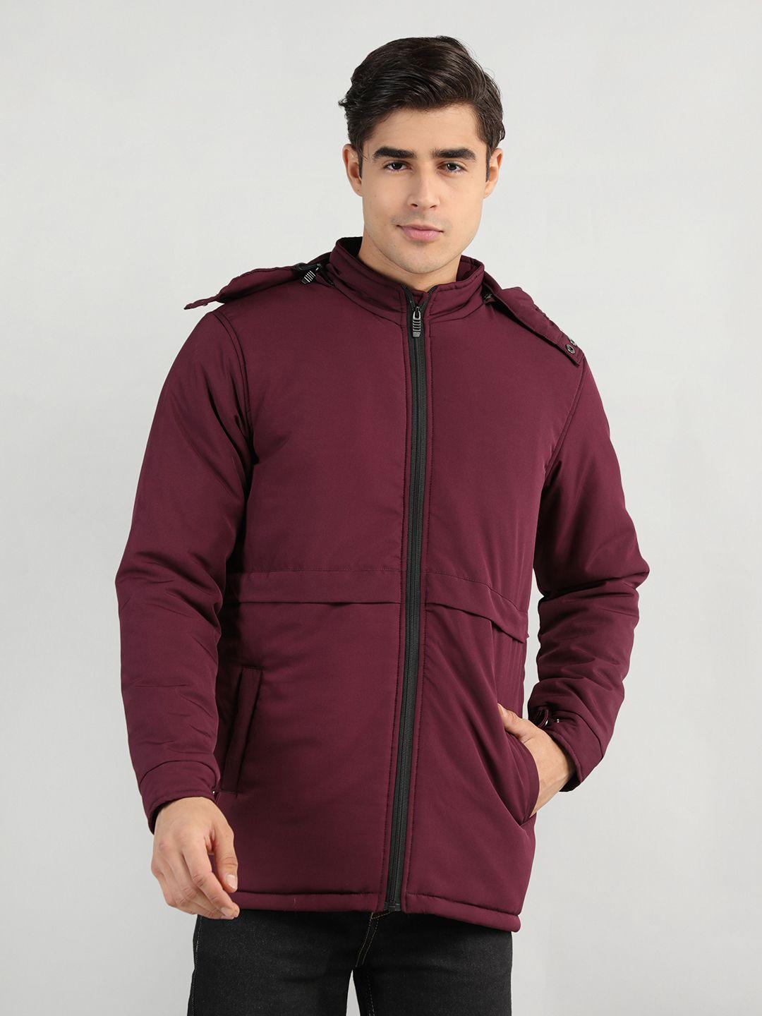 chkokko-men-maroon-longline-outdoor-puffer-jacket