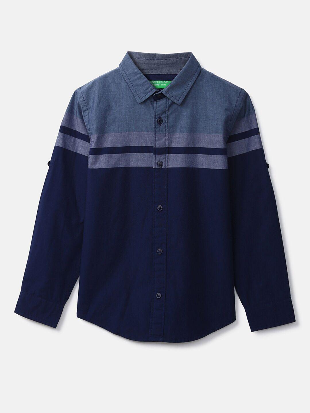 united-colors-of-benetton-boys-navy-blue-horizontal-striped-cotton-casual-shirt