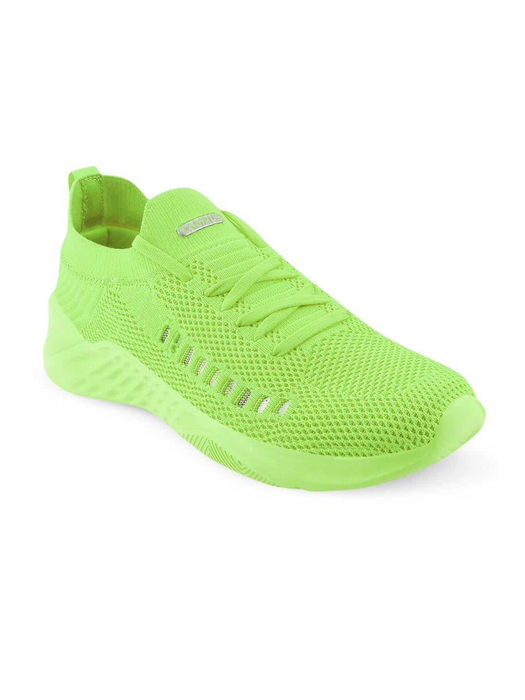 campus-women-fluorescent-green-solid-mesh-running-shoes