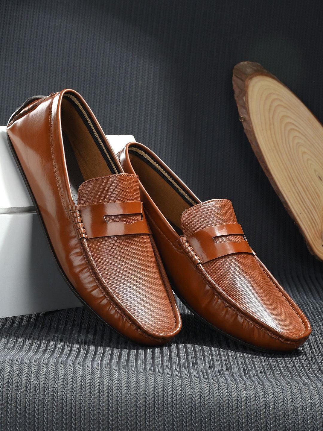 san-frissco-men-tan-textured-driving-shoes